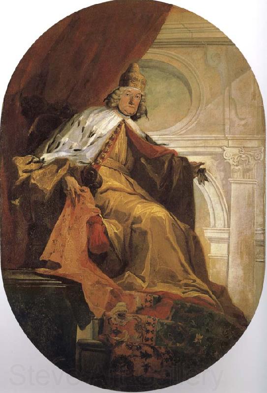 Giovanni Battista Tiepolo Giovanni II as Germany oil painting art